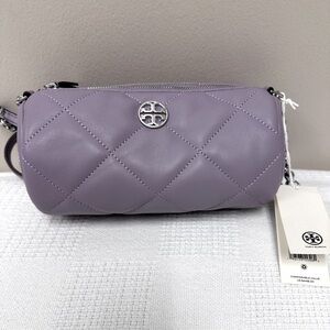 Tory Burch Willa Soft Quilt Barrel Crossbody Bag NWT